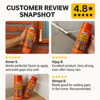 Instant Wall & Tile Gap Seal – PU Foam Spray | Buy 1 Get 1 Free