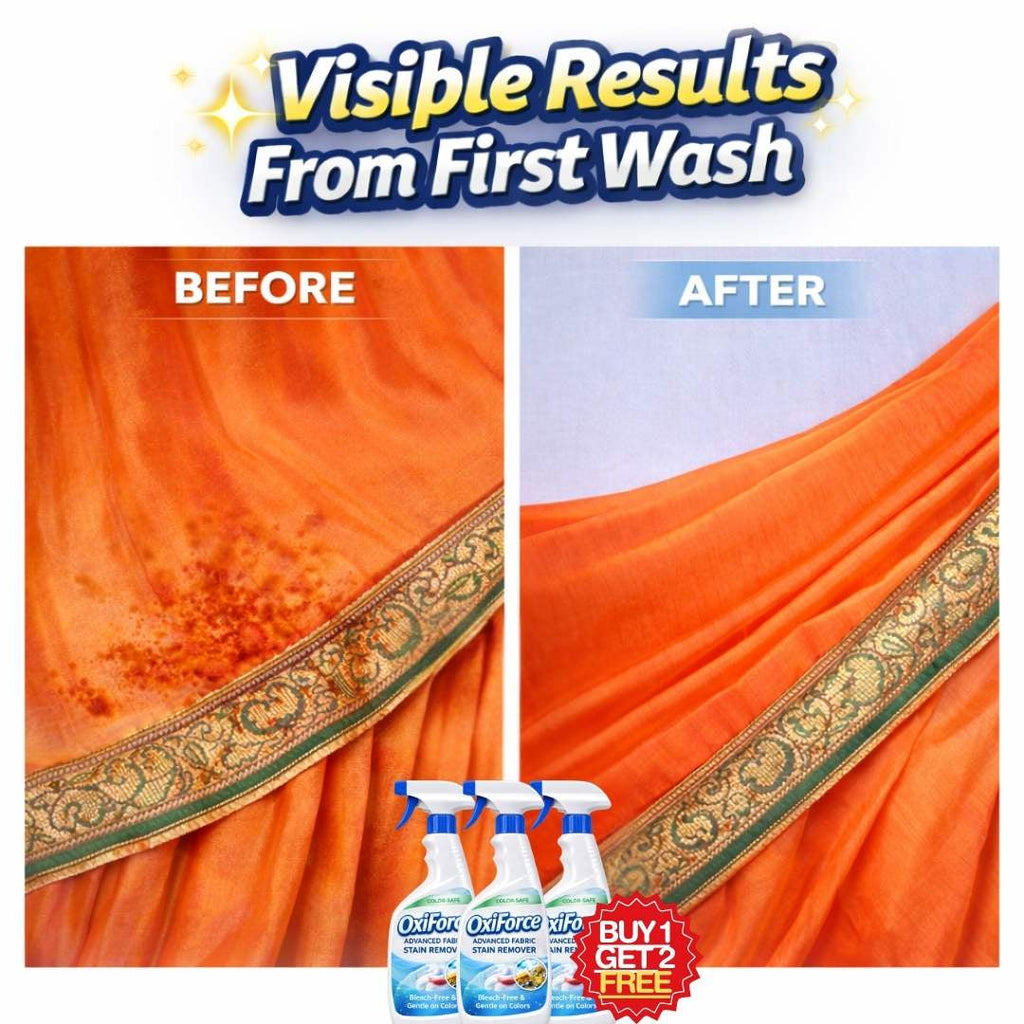 OxiForce Advanced Fabric Stain Remover | BUY 1 GET 1 FREE!