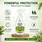 No Smell Lizard Killer Spray (Free Gloves)