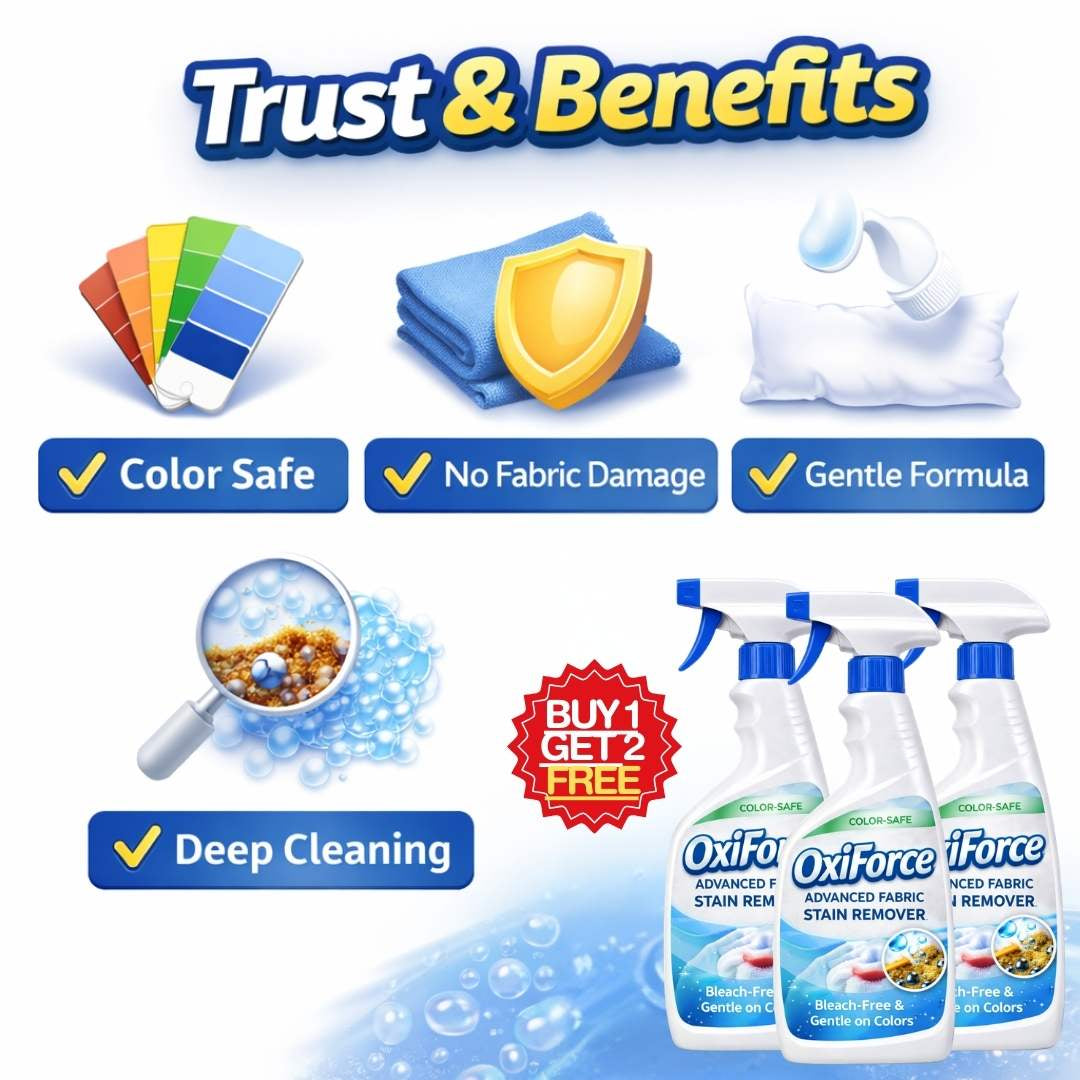OxiForce Advanced Fabric Stain Remover | BUY 1 GET 1 FREE!