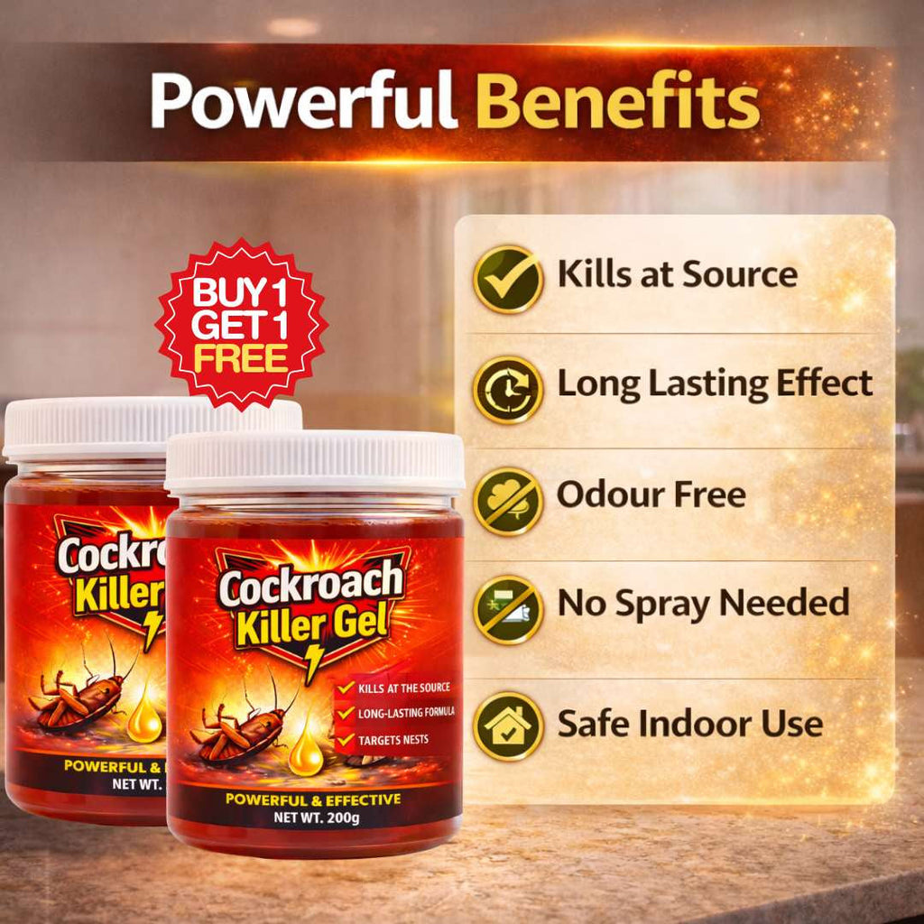 Cockroach Killer Gel | BUY 1 GET 1 FREE!