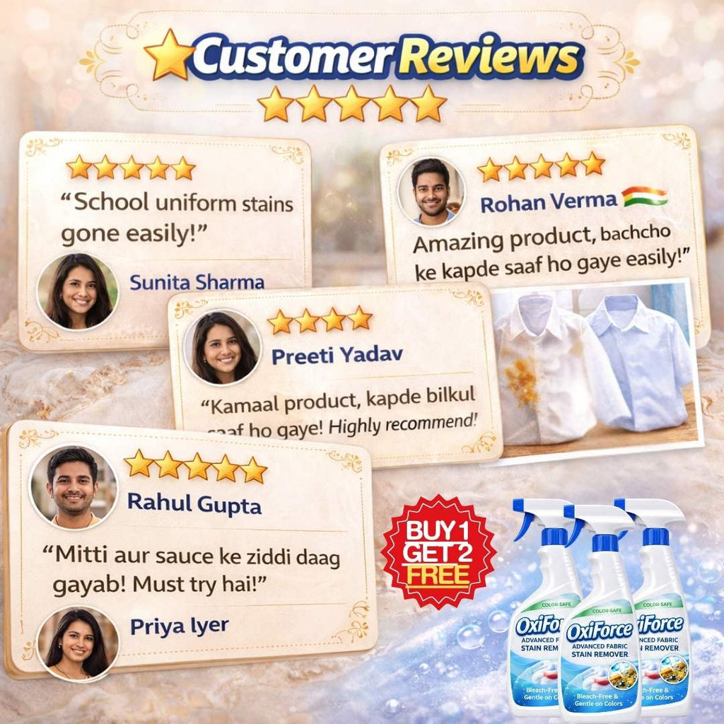 OxiForce Advanced Fabric Stain Remover | BUY 1 GET 1 FREE!