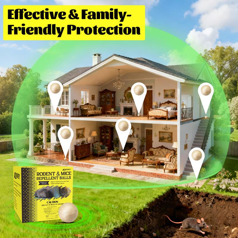 Mouse & Rat Repellent Balls | BUY 1 GET 1 FREE!
